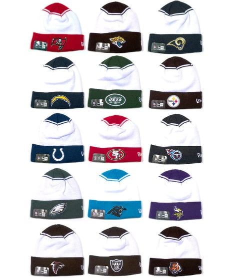 New Era NFL Team Cuffed Beanies