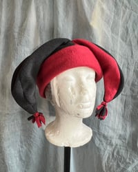 Image 1 of 3 Point Polar Fleece Jester Hats