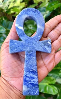 Image 1 of Sodalite Ankh