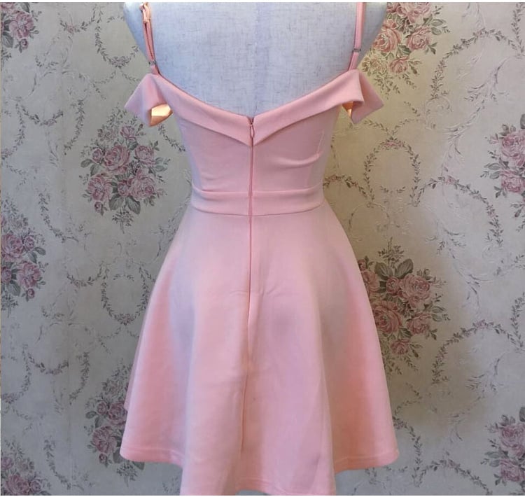 Lovely Short Off Shoulder Sweetheart Women Dresses, Cute Short Women Dresses