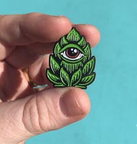 Image 3 of "Hop Eye" enamel pin