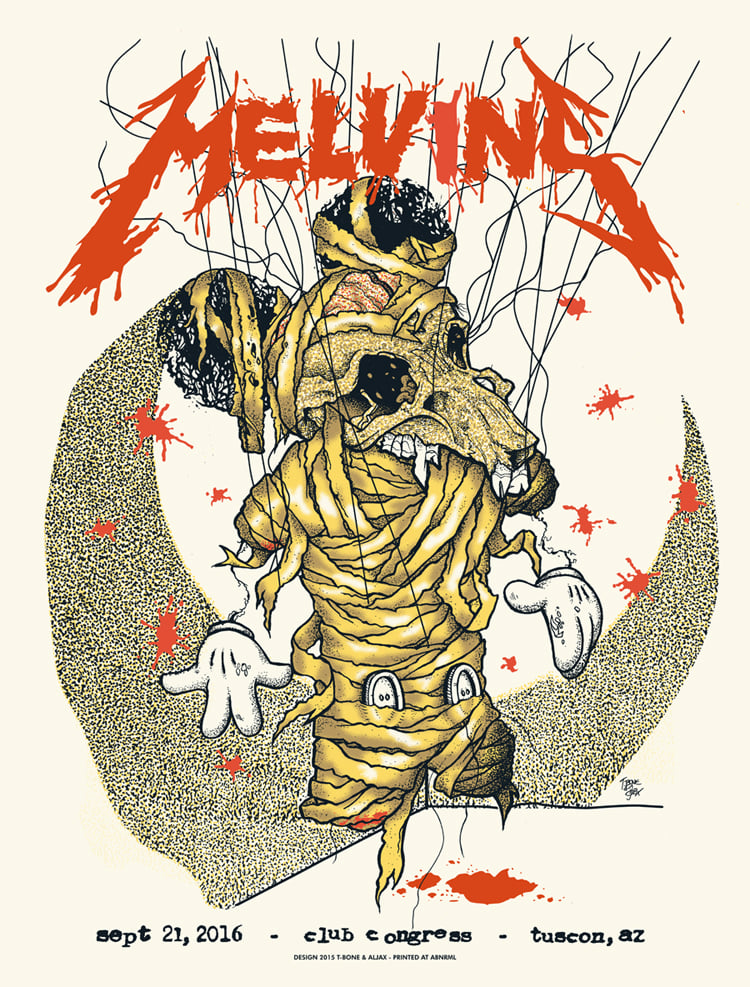 Image of Melvins - Club Congress - Artist Edition