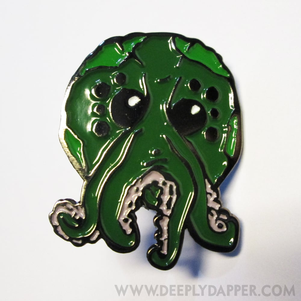 Image of Thulie - Baby CTHULHU Enamel Pin - Limited Lovecraft Edition 