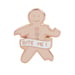 Image of 'Bite Me' Gingerbread Man Enamel Pin