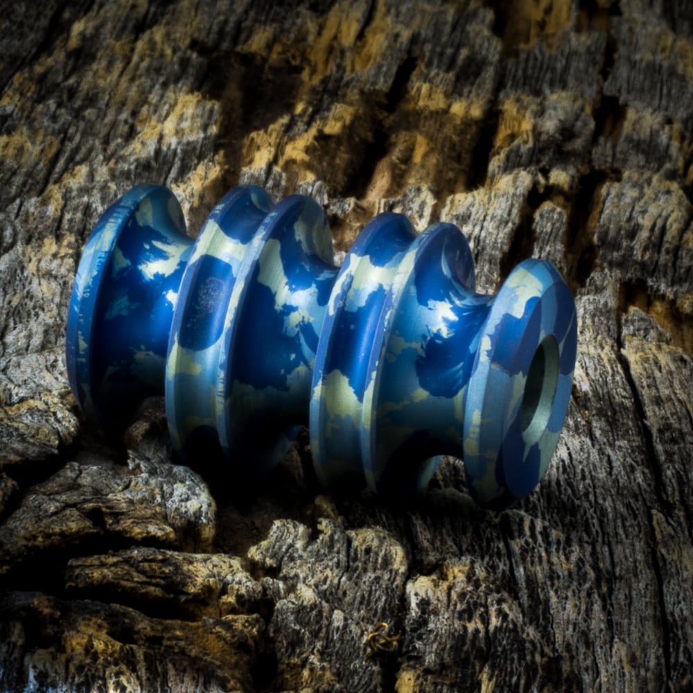 Image of Kraken Blue Camo bead #1