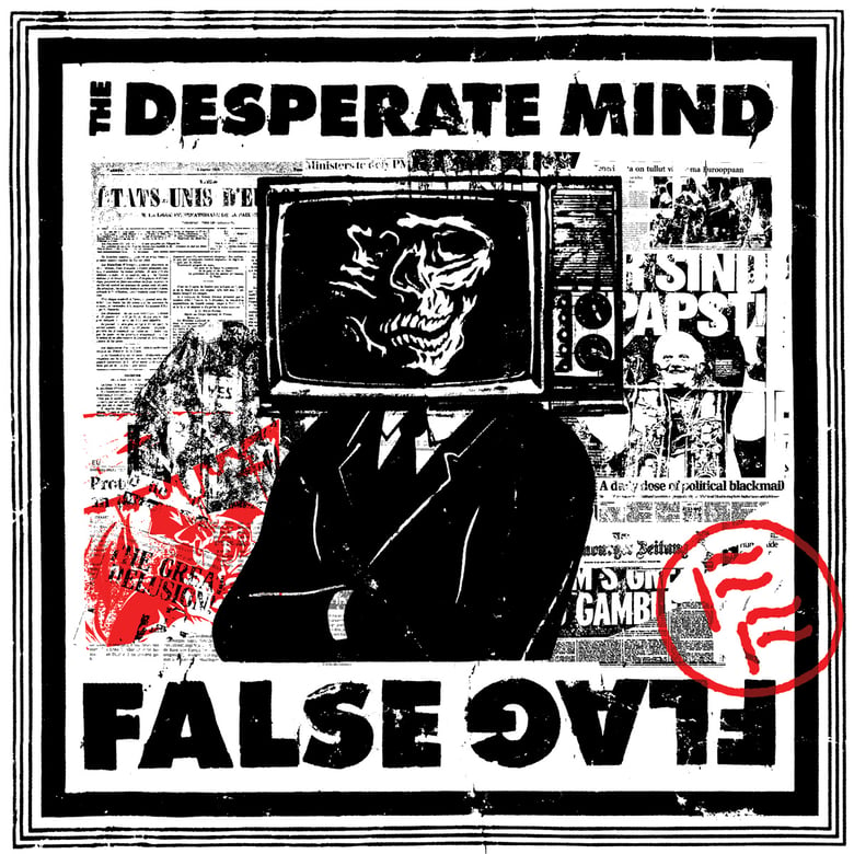 Image of The Desperate Mind - "False Flag" (CD)