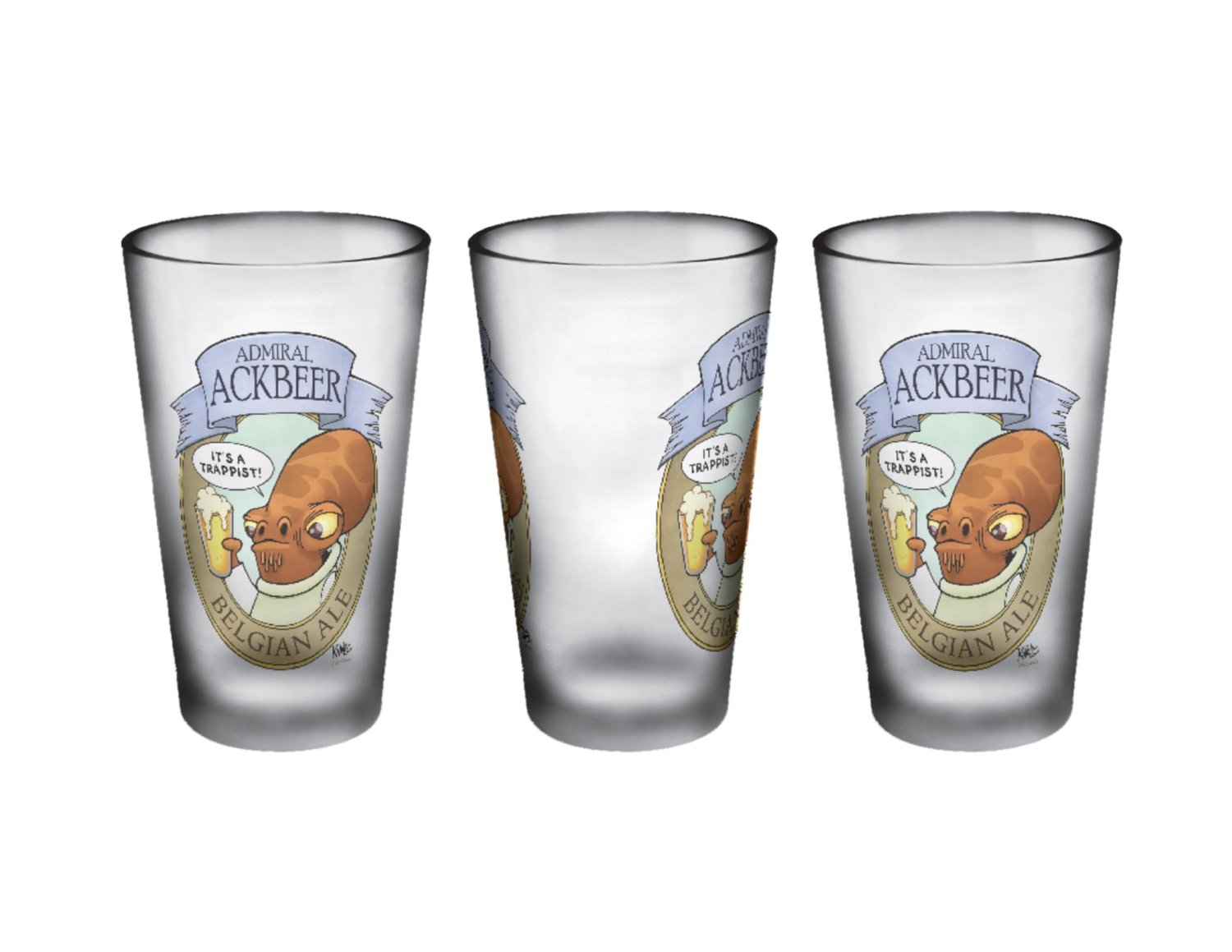 Image of Galactic Beverage Pint Glass 1st Edition