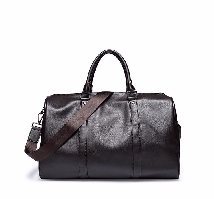 Image of Luxury Leather Men's Travel Bag