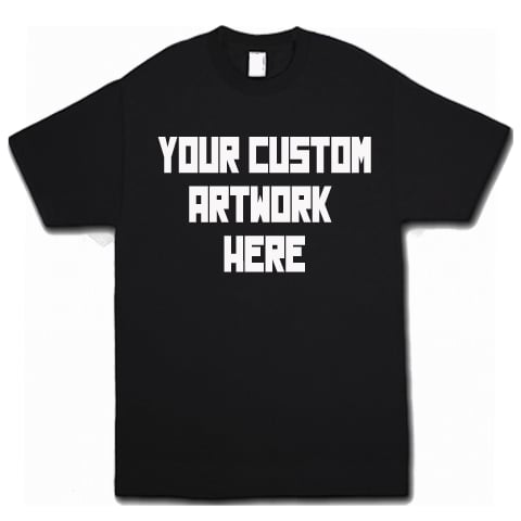 Image of Custom Printed Shirt(s) Dark Color