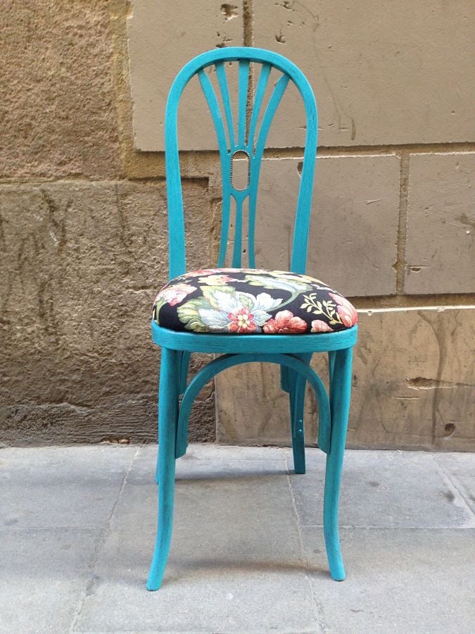 Image of Silla Victoria (Azul Vintage)