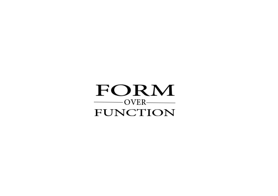 Image of FormOverFunction Sticker