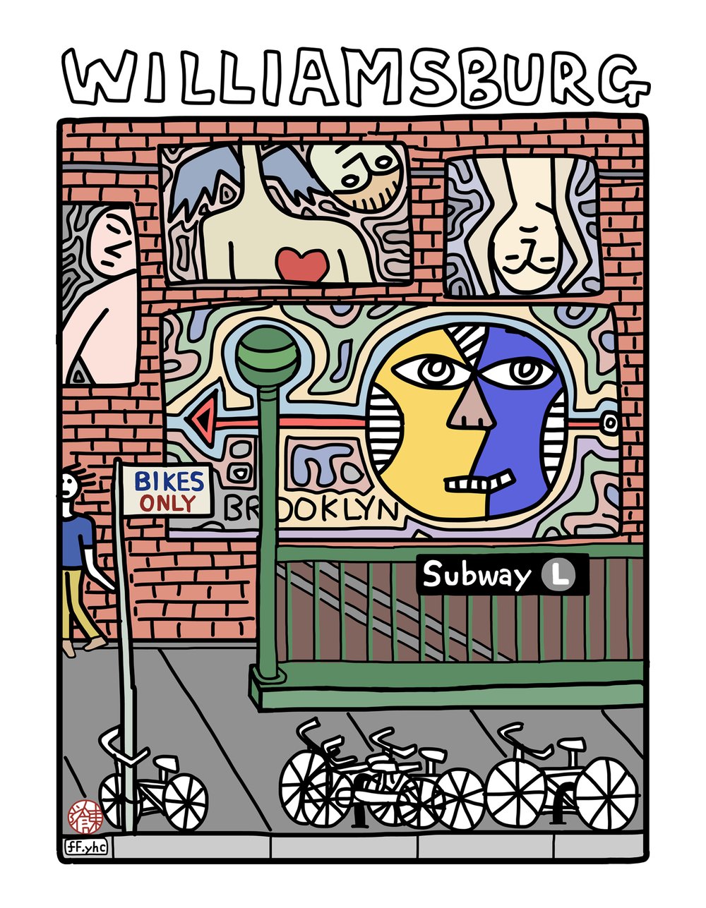 Image of New York Project - Williamsburg Subway