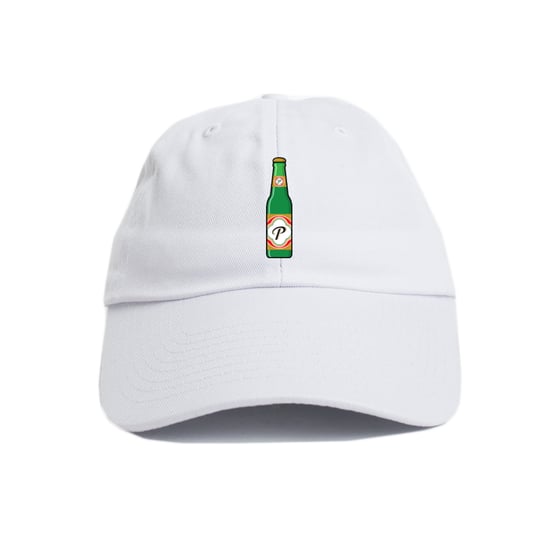 Image of Peralta Project + Brunch Bounce 'Cheers' Cap (White) [Pre-Order]