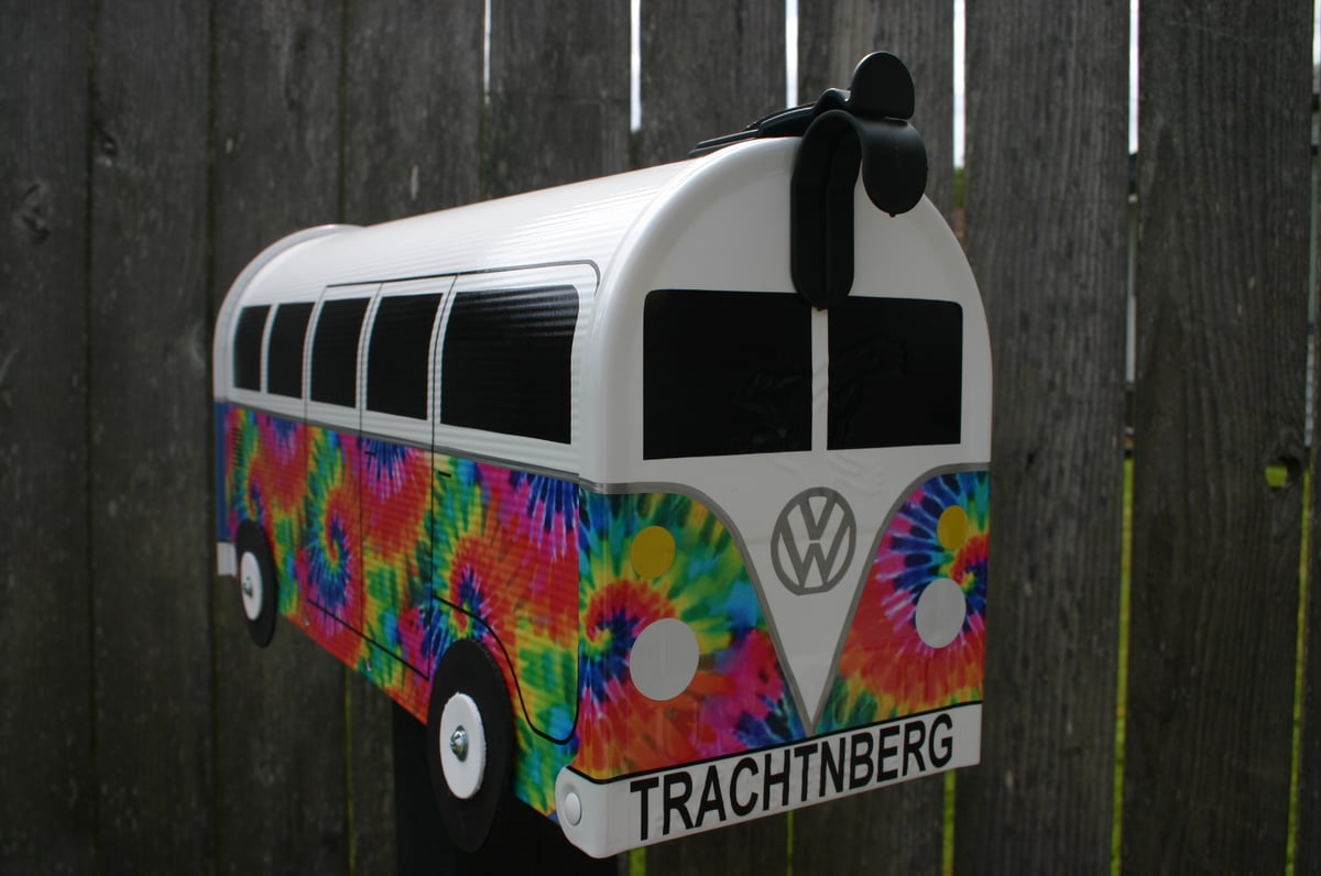 vw bus tie dye shirt