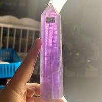 Image 4 of Purple Fluorite Tower (28A)