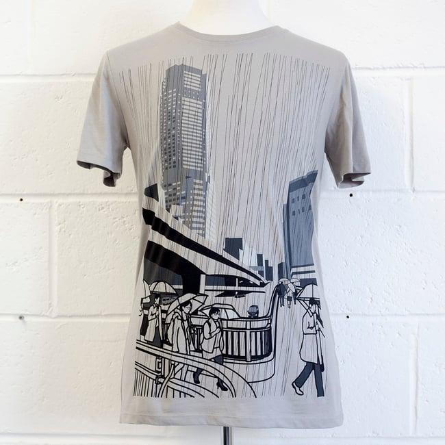 S,L,XL,XXL Shibuya in the rain