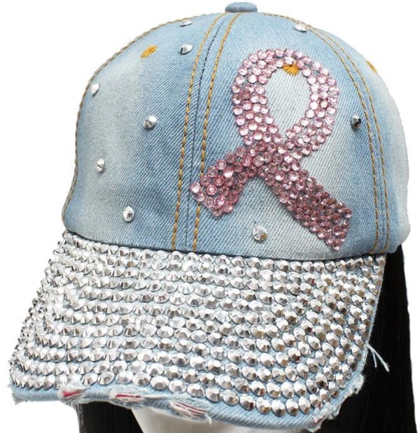 Image of Jean Pink Ribbon Hat