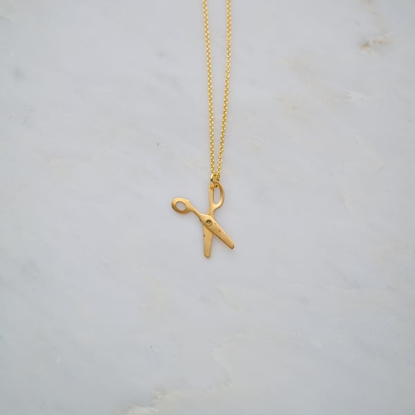 Image of Scissors necklace