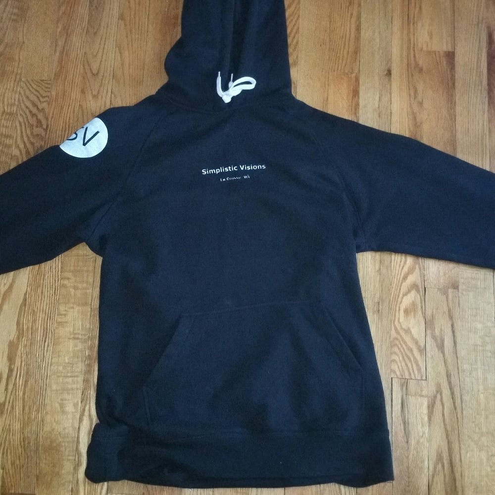 Image of Quad Logo Hoodie - BLACK