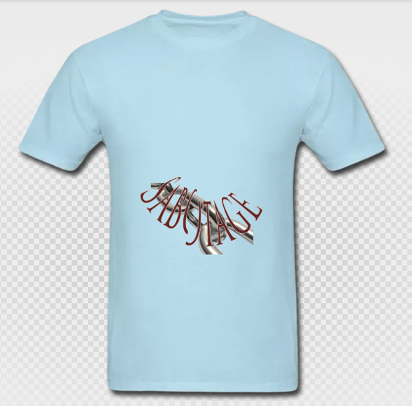 Image of Sabatoge T-Shirt Baby Blue