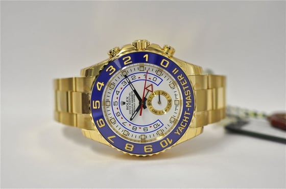 Image of Rolex yachtmaster ii 18k retail 46000.00