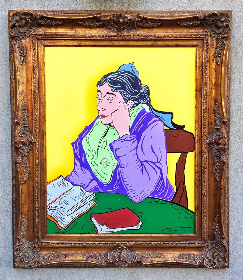 Image of Woman with Book