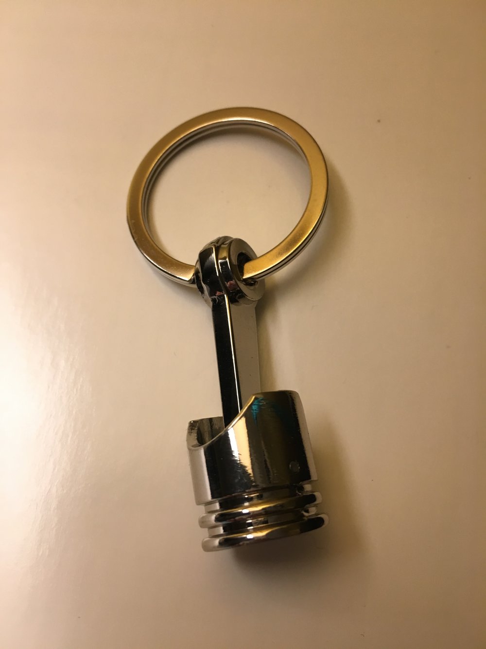 Piston key chain