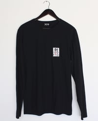 Image 1 of LUCID 777 TOKYO WOMAN LONG SLEEVE TEE - BLACK
