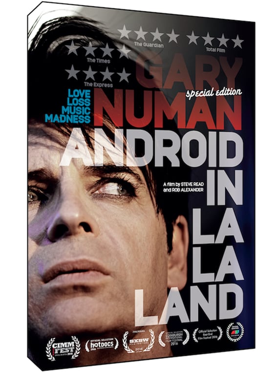 Image of GARY NUMAN: ANDROID IN LA LA LAND - DVD (Region Two) UK/IRE ONLY