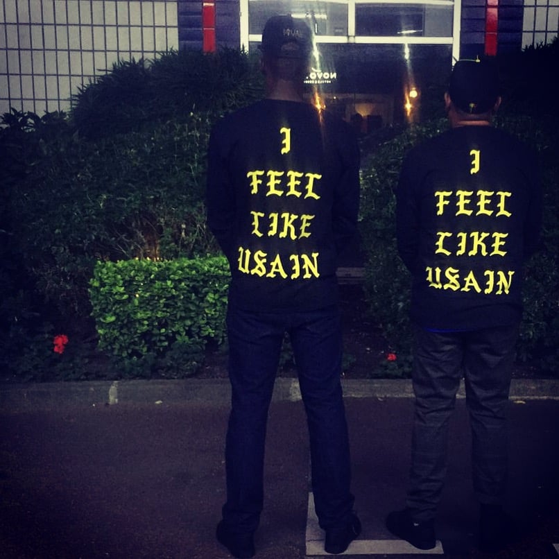 Image of I FEEL LIKE USAIN Long-sleeved Unisex Tee QUICKSTRIKE