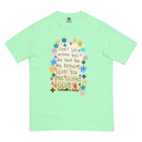 Image 4 of Glitter Glue Unisex garment-dyed heavyweight t-shirt copy