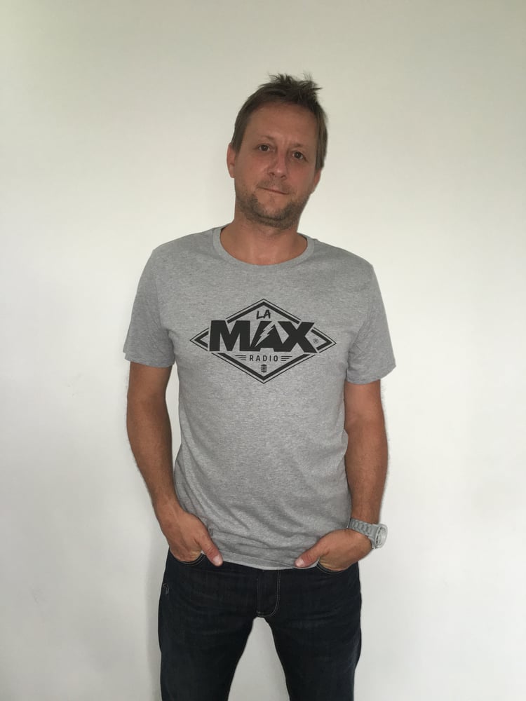Image of T-shirt  HOMME Gris - La MAX Radio