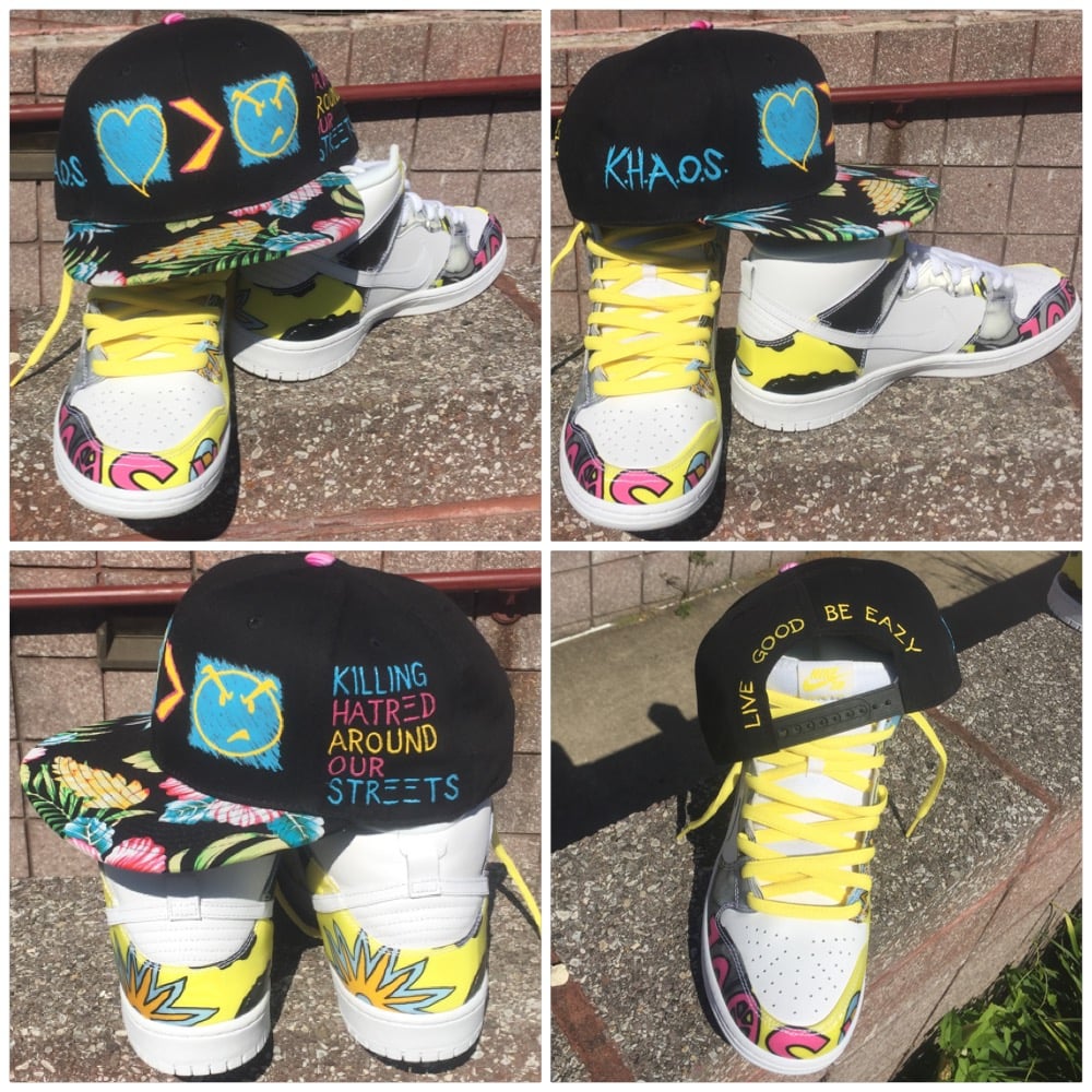 Image of ***Exclusive KHAOS*** Custom Hand Painted SnapBak