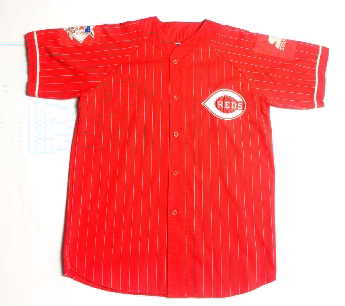 VintageLifestyle — CINCINNATI REDS STARTER PINSTRIPE JERSEY