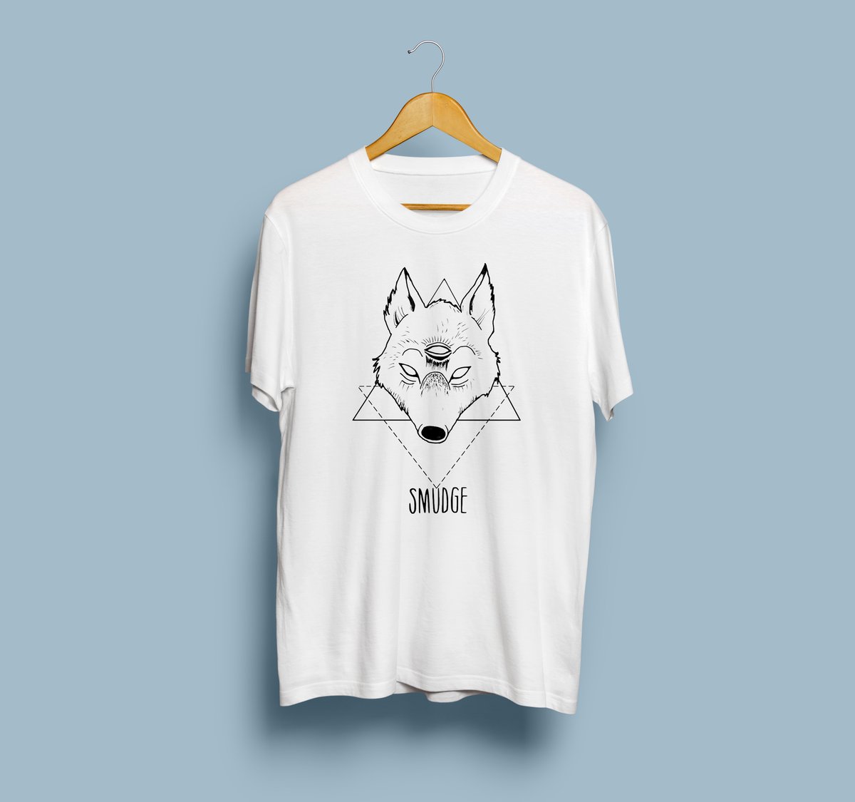 Smudge — Illuminati Wolf T-shirt