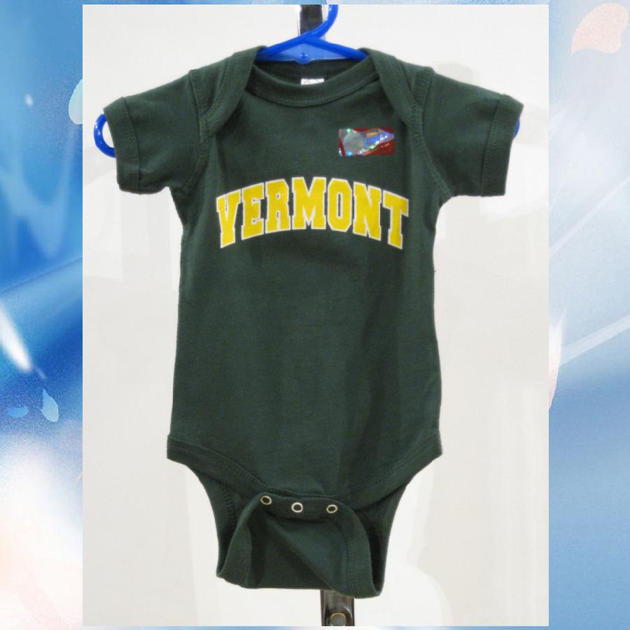 Image of Vermont Onesie - VT Bodysuit - UVM Toddler clothing - University of Vermont clothes - vermont kids