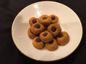 Image of Grain-Free Peanut Butter Applesauce Drop Cookies