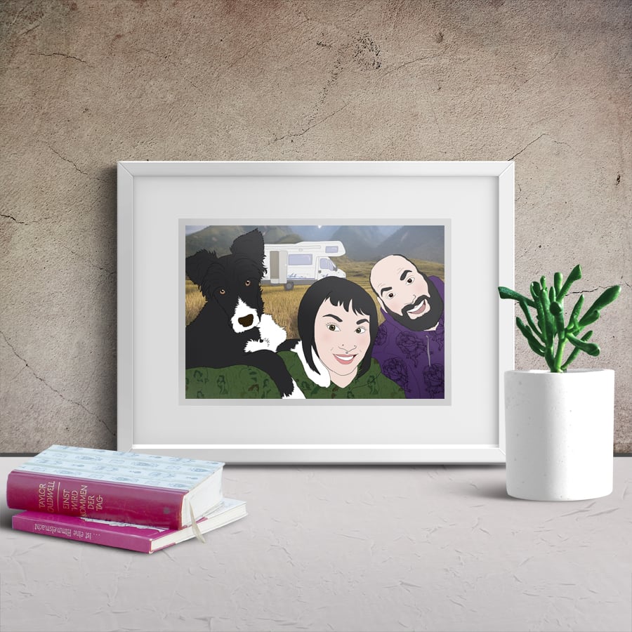 Image of Retrato digital por encargo