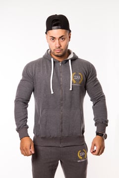 Elite Hoody - Charcoal - Elite Fitness Apparel