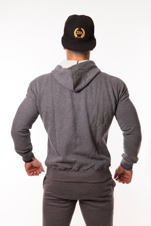 Elite Hoody - Charcoal - Elite Fitness Apparel