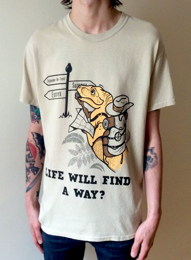 Image of 'LIFE WILL FIND A WAY?' Unisex T-Shirt