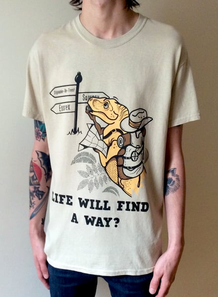 Image of 'LIFE WILL FIND A WAY?' Unisex T-Shirt