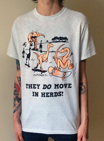 Image of 'THEY DO MOVE IN HERDS' Unisex T-Shirt