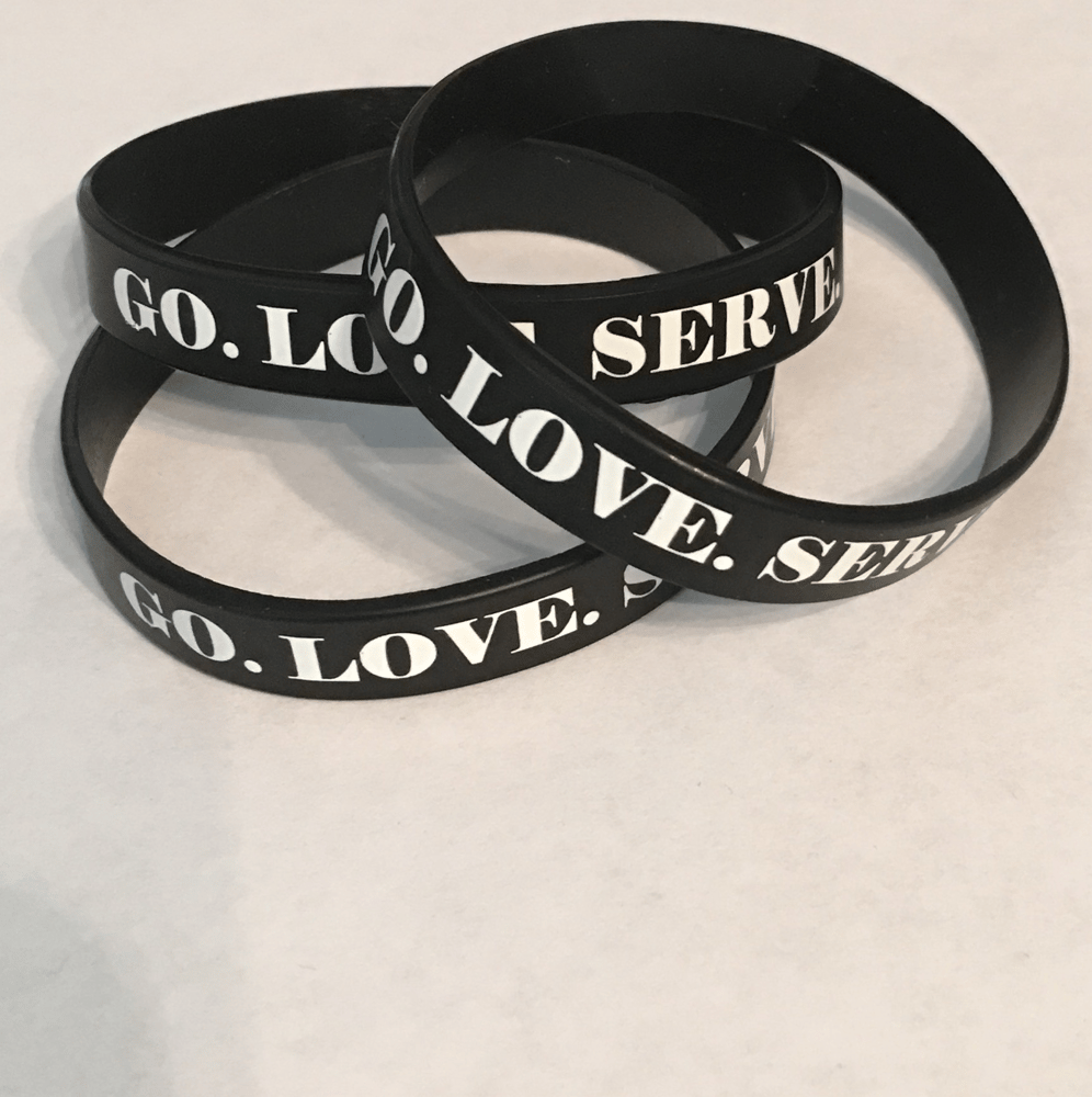Image of GO. LOVE. SERVE. - Bracelet