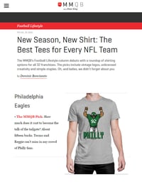 Image 2 of 8-Bit Philly Football #92 T-Shirt