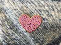 Image 1 of Heart Sprinkles Enamel Pin