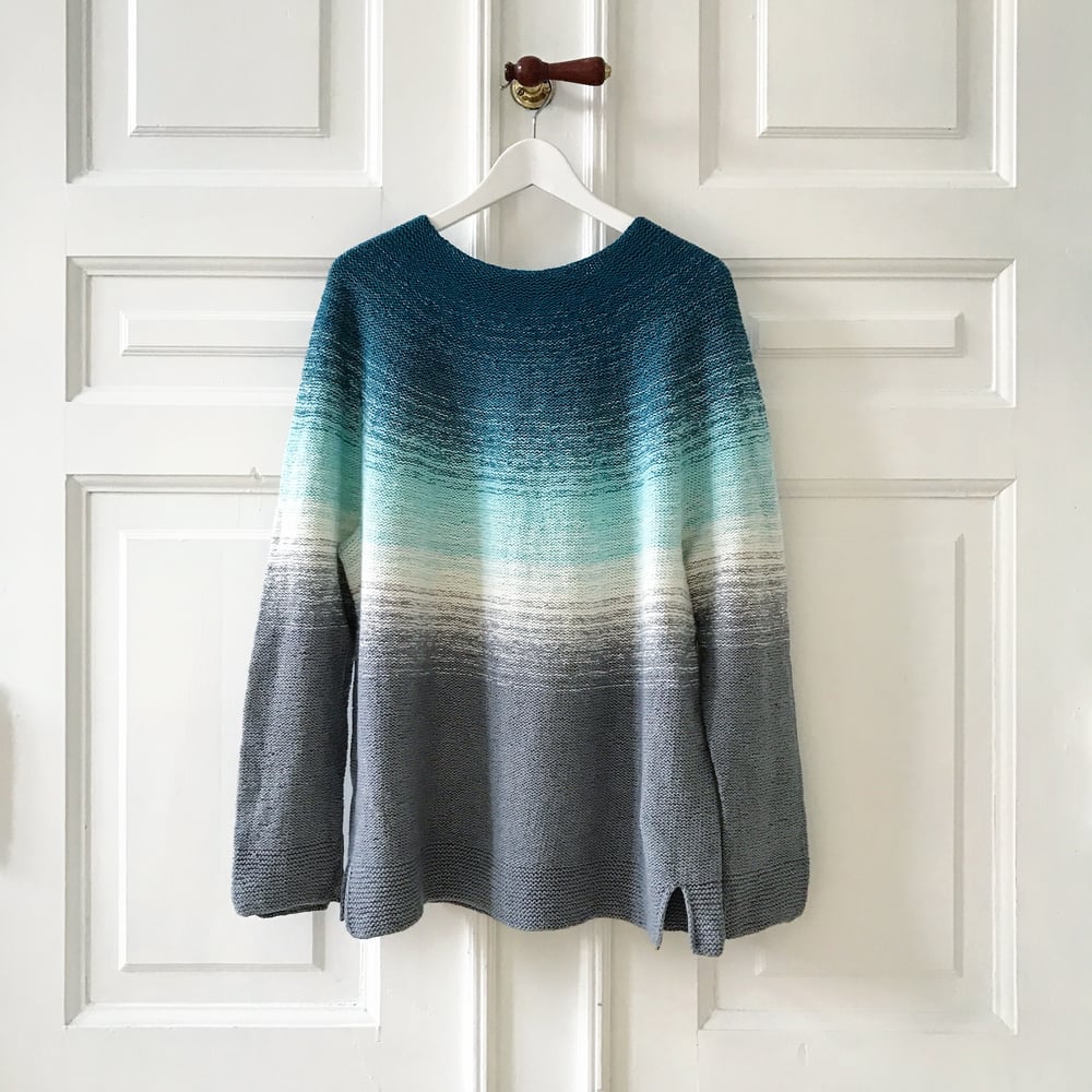 Dip Dye Sweater Upsize / CAMILLA VAD
