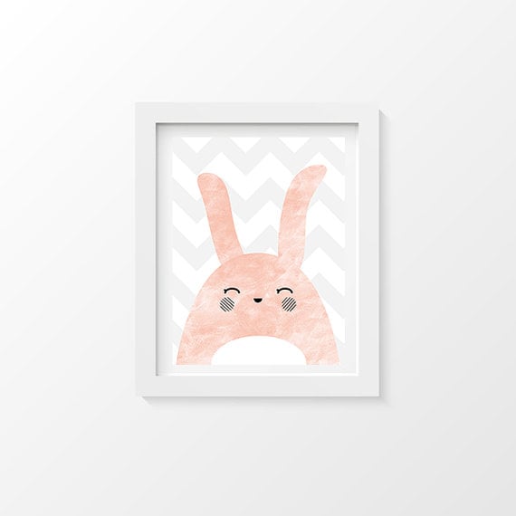 Image of Affiche "lapin"