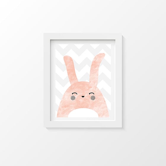 Image of Affiche "lapin"