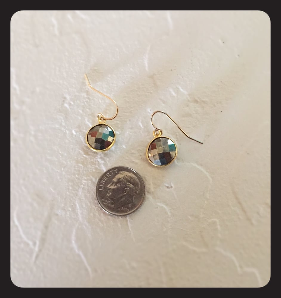 Image of Pyrite earrings